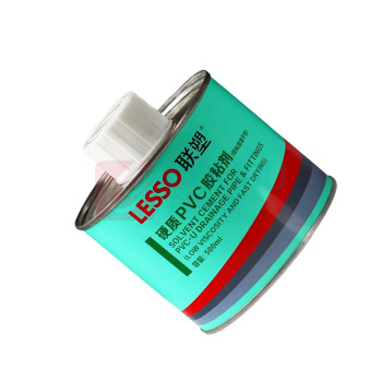 联塑 LESSO PVC排水管胶水 500ML 10罐起订