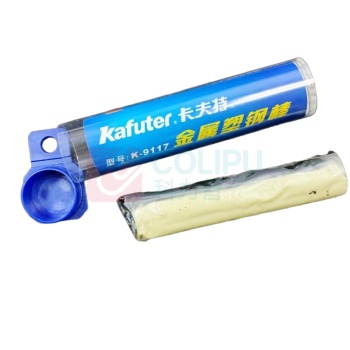 卡夫特 KAFUTER ⾦属塑钢棒 K-9117 50g (灰色)
