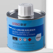 联塑 LESSO PVC-U给水管(专用)胶粘剂 500ML