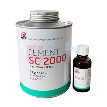 蒂普拓普 冷粘胶 5252169 SC2000+UT-R-20 / (黑)