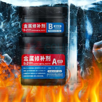 巴瑟夫 工业级强力铸工胶 铸铁修补剂 111 500g/瓶
