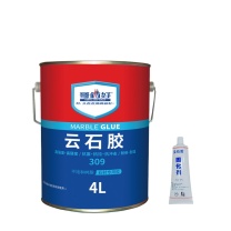 哥俩好 云石胶 309 4L/桶+固化剂1支 (黑色)
