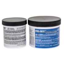 安治 高温修补剂 STEEL-CRETE 2.26kg/箱 多用途填充粘接剂,抗压强度12800Psi、硬度86肖氏