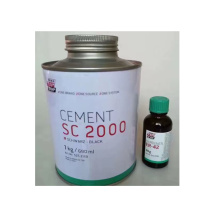 蒂普拓普 冷硫化粘接剂胶水输送带橡胶修补剂 SC2000+ER-42 1kg+30g