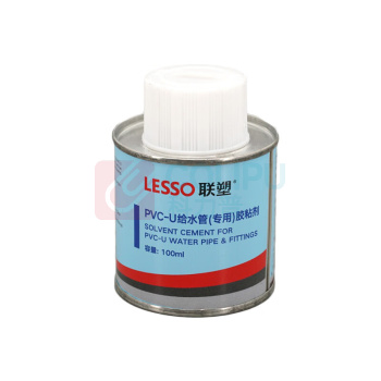 联塑 LESSO PVC-U给水管(专用)胶粘剂 100ml/罐