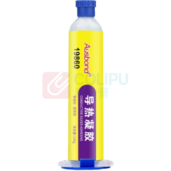 奥斯邦 19860导热凝胶 19860导热凝胶 手机芯片CPU内存大功率LED灯电源导热胶泥电子电器机械设备散热导热胶100g