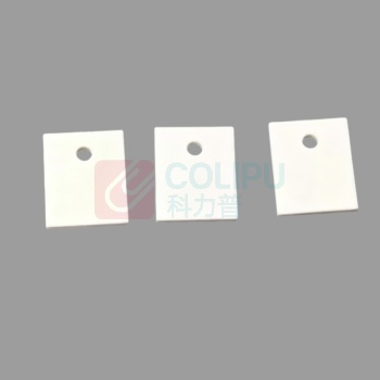 枭采 氧化铝陶瓷片 T0-3P 20*25*2mm 有孔