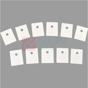 枭采 氧化铝陶瓷片 T0-3P 20*25*2mm 有孔