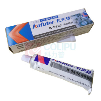 卡夫特 KAFUTER 导热硅胶 K-5202 净含量:85g (灰色) 导热系数0.8 铝基板固定胶
