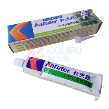 卡夫特 KAFUTER 导热硅脂 K-5211 净含量:100g (白色) 导热系数1.2 CPU填充涂覆