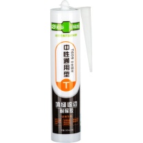 彩弘 中性玻璃胶 T609 300ml (半透明)