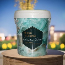 嘉宝莉 艺术涂料 丙烯酸聚氨 色标:R01 10kg/桶 (铁红色)