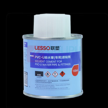 联塑 LESSO 连接配套材料Ⅰ 给水管专用快速胶粘剂水管胶水 (PVC-U胶粘剂) 500ml