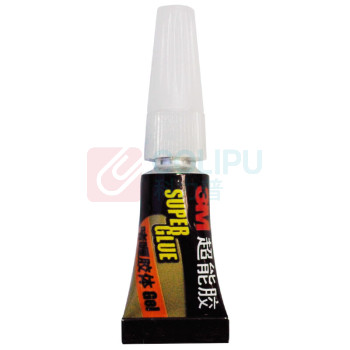 3M 胶水快干胶 透明啫喱快干胶 AD119 4支/卡