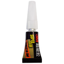 3M 胶水快干胶 透明啫喱快干胶 AD119 4支/卡