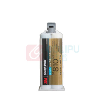 3M 双组份结构胶水 AB胶 高粘度 低表面能材料适用 坚固耐久不留挂 DP810NS 48.5ml/支 (半透明)