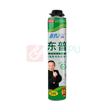 东普 发泡胶 聚氨酯泡沫填充剂 填缝剂门窗防水堵漏 750ml