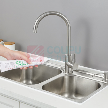 潜水艇 SUBMARINE 玻璃胶 FM580-150B 150ml (白色)