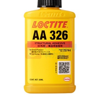 乐泰 loctite 丙烯酸结构胶 326 50ml/瓶 (红色) 中等粘度触变