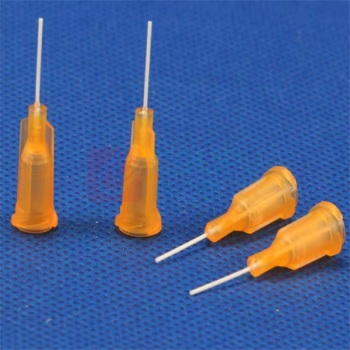首力 塑胶底座点胶针头 27g pp绕性 外径0.5内径0.21mm (橙色)