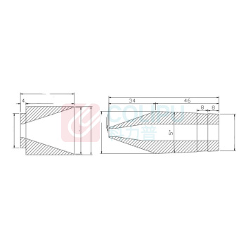 日麟 挤出机模具 模芯 70机 孔径1-11mm