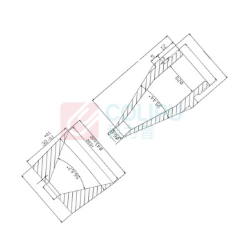 日麟 挤出机模具 模芯 80机 孔径1-11mm