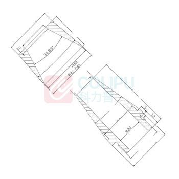 日麟 挤出机模具 模芯 90机 孔径1-11mm