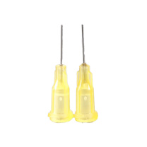 拓圣利 塑座点胶针头 针嘴13mm 23G-内径0.33mm (橙色) 100个/组