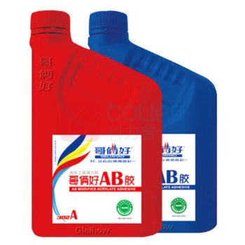 哥俩好 AB胶 302 净含量:2kg/组 6组/箱 粘金属铁铝不锈钢塑钢胶