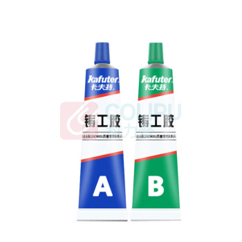卡夫特 KAFUTER AB胶 K-9119 净含量:65g/盒 6盒/件 (灰色) 耐高温金属代替焊接修补剂
