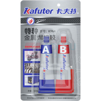 卡夫特 KAFUTER 特种⾦属焊接胶 K-964 50g (灰色)