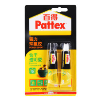 汉高百得 Pattex 环氧AB胶 PKM12C-1 15+15ml/组 (透明)