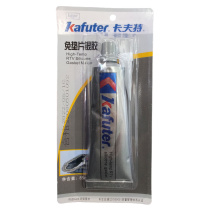 卡夫特 kafuter 硅酮免垫片银胶 K-583 85克 (银灰色)