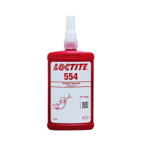 乐泰(LOCTITE) 管螺纹密封强力胶 554 250mL/支 销售单位:支 (螺纹密封胶\554/250ml) (计量单位:个)