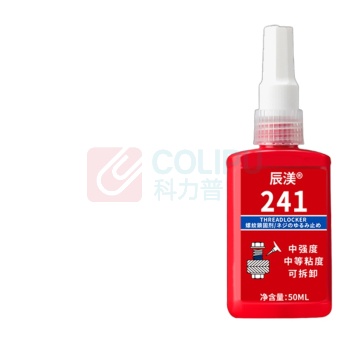 辰渼 螺纹锁固剂防松胶水 241 50ML (蓝色)
