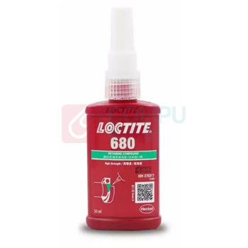 乐泰 loctite 螺纹锁固剂 680 食品级高强度防跑圈,50ml/支