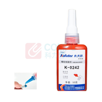卡夫特 KAFUTER 螺纹锁固胶 K-0242 50g/支 (蓝色)