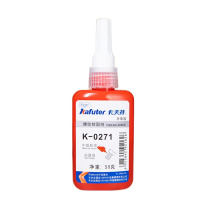 卡夫特 KAFUTER 螺纹锁固胶 K-0271 50g/支 (红色)