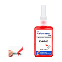 卡夫特 KAFUTER 螺纹锁固胶 K-0263 50g/支 (红色)