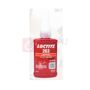 乐泰(loctite) 螺纹锁固密封胶 263 螺纹锁固密封胶 耐油 600 50 厌氧固化 24 高强度 263 -54℃~+180℃ 红色 50mL/支 支