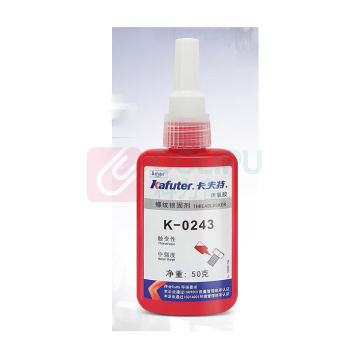 卡夫特(kafuter) 螺栓锁固密封胶 K-0243 50g/支 销售单位:支 (螺栓锁固密封胶\K-0243/50g) (计量单位:个)