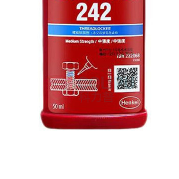 乐泰 loctite 螺纹锁固剂 242 50ml/瓶 (蓝色) 中等强度