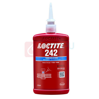 乐泰 loctite 螺纹锁固剂 242 250ml/瓶 (蓝色) 中等强度