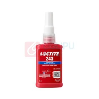 乐泰 loctite 螺纹锁固剂 243 50ml/瓶 (蓝色) 中等强度