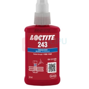 乐泰 loctite 螺纹锁固剂 243 50ml/瓶 (蓝色) 中等强度