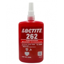 乐泰 loctite 螺纹锁固剂 262 250ml/瓶 (红色) 高强度