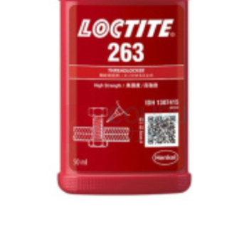 乐泰 loctite 螺纹锁固剂 263 50ml/瓶 (红色) 高强度