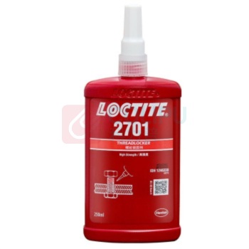乐泰 loctite 螺纹锁固剂 2701 250ml/瓶 (绿色) 高强度耐油