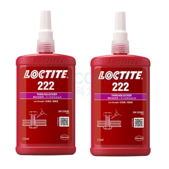 乐泰 loctite 螺纹锁固胶 222 50ml/瓶 (紫色)