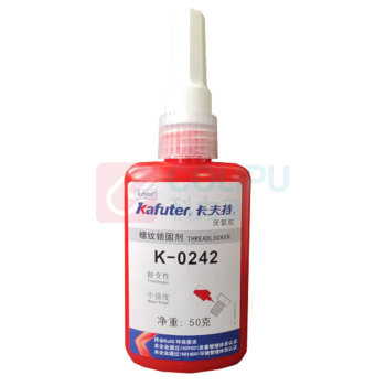 卡夫特 KAFUTER 中强度触变型厌氧胶 K-0242 净含量:50g/支 (蓝色)